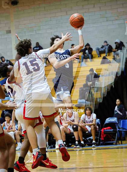 Thumbnail 3 in St. John The Baptist vs Wilton (New York Holiday Invitational) photogallery.