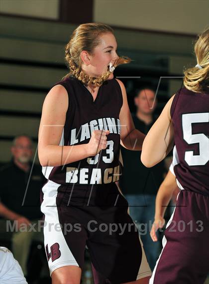 Thumbnail 3 in Downey vs. Laguna Beach (MaxPreps Holiday Classic) photogallery.