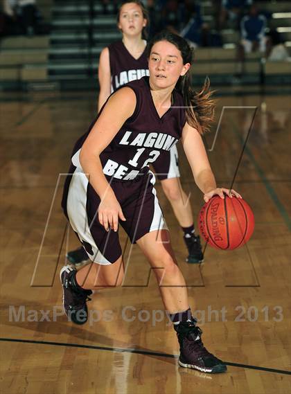 Thumbnail 1 in Downey vs. Laguna Beach (MaxPreps Holiday Classic) photogallery.