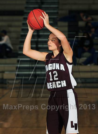 Thumbnail 3 in Downey vs. Laguna Beach (MaxPreps Holiday Classic) photogallery.