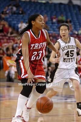 Thumbnail 1 in Troy vs. Archbishop Mitty (State D2 Final) #1 photogallery.