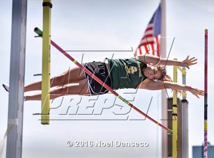 Thumbnail 1 in CIF NCS Masters Track and Field Championships (Girls Pole Vault) photogallery.