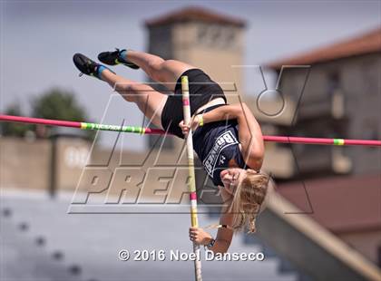 Thumbnail 2 in CIF NCS Masters Track and Field Championships (Girls Pole Vault) photogallery.