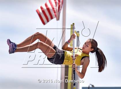 Thumbnail 1 in CIF NCS Masters Track and Field Championships (Girls Pole Vault) photogallery.