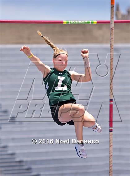Thumbnail 3 in CIF NCS Masters Track and Field Championships (Girls Pole Vault) photogallery.