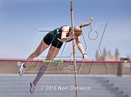 Thumbnail 2 in CIF NCS Masters Track and Field Championships (Girls Pole Vault) photogallery.