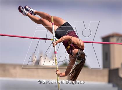 Thumbnail 1 in CIF NCS Masters Track and Field Championships (Girls Pole Vault) photogallery.