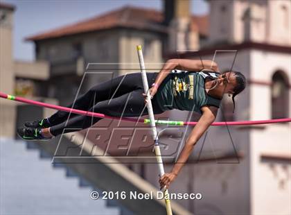 Thumbnail 3 in CIF NCS Masters Track and Field Championships (Girls Pole Vault) photogallery.
