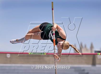 Thumbnail 1 in CIF NCS Masters Track and Field Championships (Girls Pole Vault) photogallery.