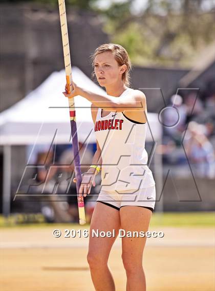 Thumbnail 3 in CIF NCS Masters Track and Field Championships (Girls Pole Vault) photogallery.