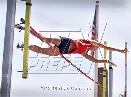 Thumbnail 3 in CIF NCS Masters Track and Field Championships (Girls Pole Vault) photogallery.