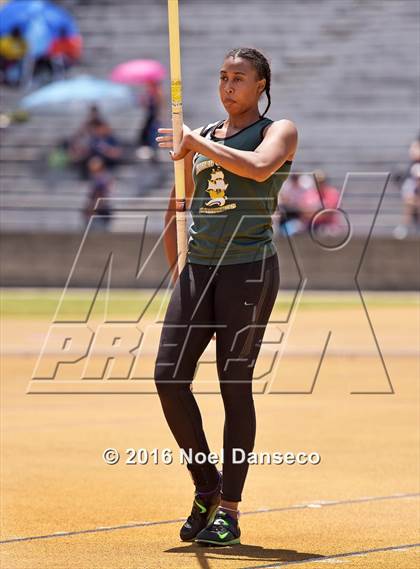 Thumbnail 1 in CIF NCS Masters Track and Field Championships (Girls Pole Vault) photogallery.