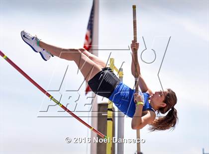 Thumbnail 2 in CIF NCS Masters Track and Field Championships (Girls Pole Vault) photogallery.
