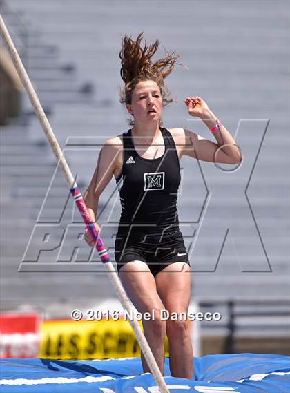 Thumbnail 2 in CIF NCS Masters Track and Field Championships (Girls Pole Vault) photogallery.