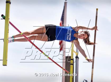 Thumbnail 3 in CIF NCS Masters Track and Field Championships (Girls Pole Vault) photogallery.