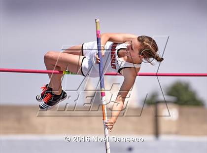 Thumbnail 2 in CIF NCS Masters Track and Field Championships (Girls Pole Vault) photogallery.