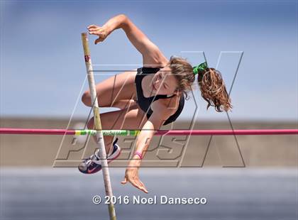 Thumbnail 1 in CIF NCS Masters Track and Field Championships (Girls Pole Vault) photogallery.