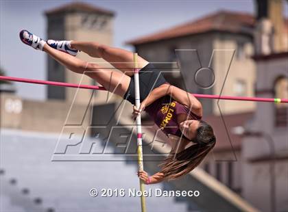 Thumbnail 3 in CIF NCS Masters Track and Field Championships (Girls Pole Vault) photogallery.