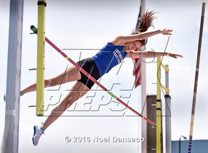 Thumbnail 1 in CIF NCS Masters Track and Field Championships (Girls Pole Vault) photogallery.