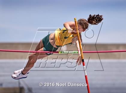 Thumbnail 1 in CIF NCS Masters Track and Field Championships (Girls Pole Vault) photogallery.