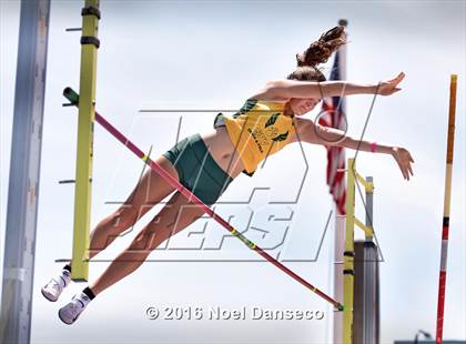 Thumbnail 1 in CIF NCS Masters Track and Field Championships (Girls Pole Vault) photogallery.