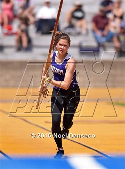 Thumbnail 1 in CIF NCS Masters Track and Field Championships (Girls Pole Vault) photogallery.