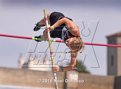 Thumbnail 2 in CIF NCS Masters Track and Field Championships (Girls Pole Vault) photogallery.