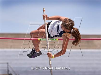 Thumbnail 1 in CIF NCS Masters Track and Field Championships (Girls Pole Vault) photogallery.