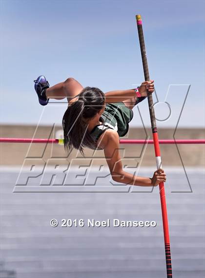 Thumbnail 1 in CIF NCS Masters Track and Field Championships (Girls Pole Vault) photogallery.