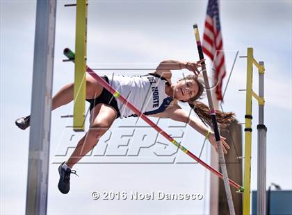 Thumbnail 1 in CIF NCS Masters Track and Field Championships (Girls Pole Vault) photogallery.