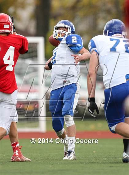 Thumbnail 3 in Geneseo vs. Red Jacket (Section 5 Class D Semifinal) photogallery.