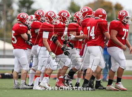 Thumbnail 3 in Geneseo vs. Red Jacket (Section 5 Class D Semifinal) photogallery.