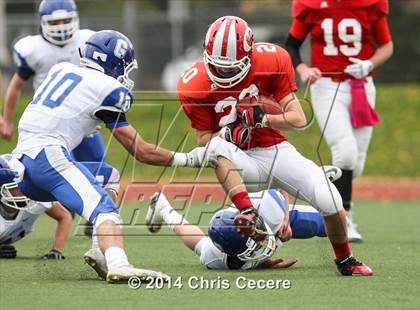 Thumbnail 2 in Geneseo vs. Red Jacket (Section 5 Class D Semifinal) photogallery.