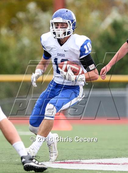 Thumbnail 3 in Geneseo vs. Red Jacket (Section 5 Class D Semifinal) photogallery.