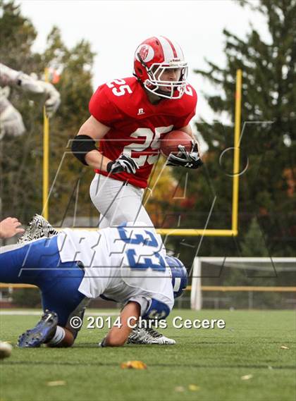 Thumbnail 3 in Geneseo vs. Red Jacket (Section 5 Class D Semifinal) photogallery.