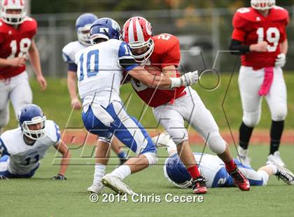 Thumbnail 1 in Geneseo vs. Red Jacket (Section 5 Class D Semifinal) photogallery.