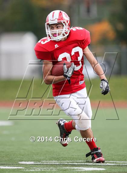 Thumbnail 2 in Geneseo vs. Red Jacket (Section 5 Class D Semifinal) photogallery.