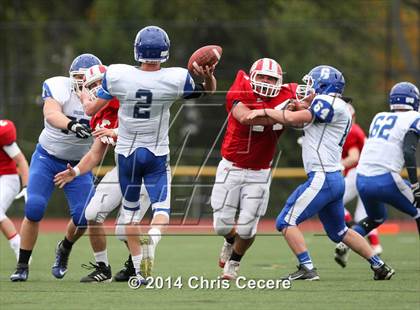 Thumbnail 2 in Geneseo vs. Red Jacket (Section 5 Class D Semifinal) photogallery.