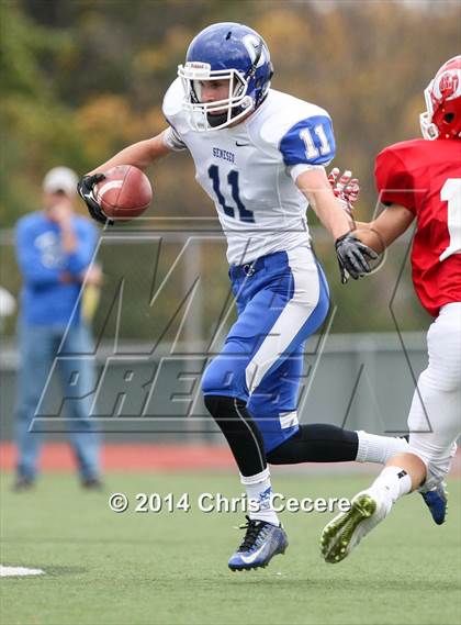 Thumbnail 1 in Geneseo vs. Red Jacket (Section 5 Class D Semifinal) photogallery.