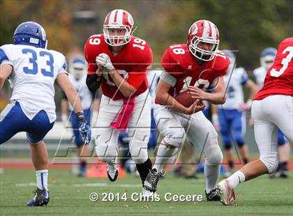 Thumbnail 1 in Geneseo vs. Red Jacket (Section 5 Class D Semifinal) photogallery.