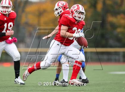 Thumbnail 2 in Geneseo vs. Red Jacket (Section 5 Class D Semifinal) photogallery.