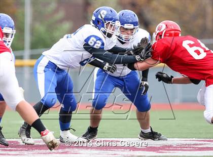 Thumbnail 1 in Geneseo vs. Red Jacket (Section 5 Class D Semifinal) photogallery.