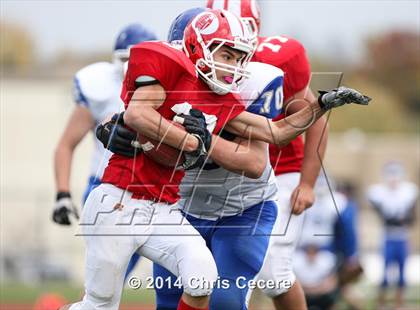 Thumbnail 1 in Geneseo vs. Red Jacket (Section 5 Class D Semifinal) photogallery.