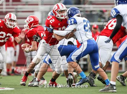 Thumbnail 3 in Geneseo vs. Red Jacket (Section 5 Class D Semifinal) photogallery.