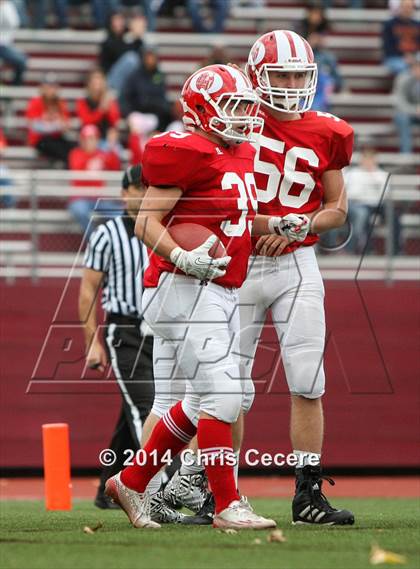 Thumbnail 1 in Geneseo vs. Red Jacket (Section 5 Class D Semifinal) photogallery.