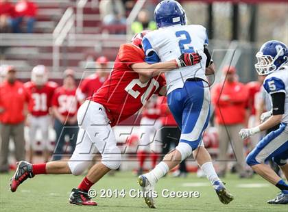 Thumbnail 3 in Geneseo vs. Red Jacket (Section 5 Class D Semifinal) photogallery.
