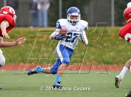 Thumbnail 3 in Geneseo vs. Red Jacket (Section 5 Class D Semifinal) photogallery.