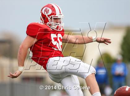 Thumbnail 3 in Geneseo vs. Red Jacket (Section 5 Class D Semifinal) photogallery.