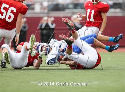 Thumbnail 2 in Geneseo vs. Red Jacket (Section 5 Class D Semifinal) photogallery.