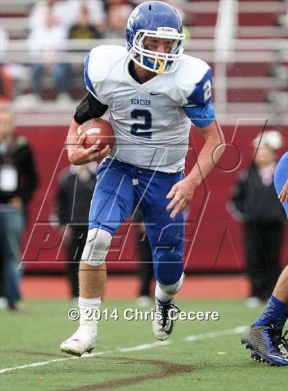 Thumbnail 3 in Geneseo vs. Red Jacket (Section 5 Class D Semifinal) photogallery.